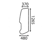 szyba Wacker Neuson - drzwi 1000112048 (4417)