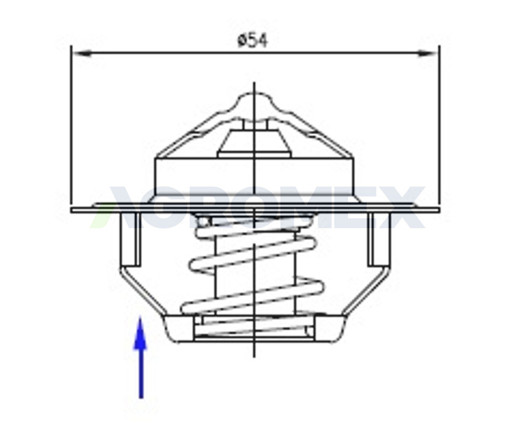 Termostat 895311H1 David Brown Case Landini Valmet POLMO