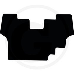 mata podłogowa, wykładzina gumowa do ciągnika Fendt Farmer 300 C / Ci