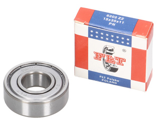 Łożysko kulkowe 6202 ZZ FŁT 15x35x11mm