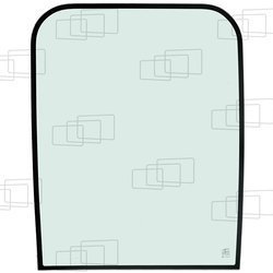 szyba CAT - przednia górna hartowana 486-5450 (4173)