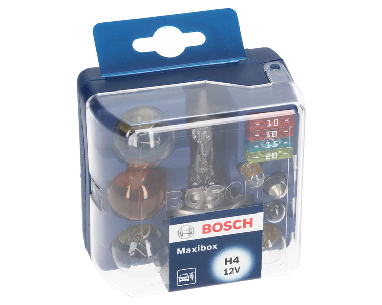żarówka BOSCH H4 12V zestaw Maxibox 8 szt