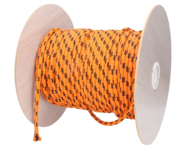 Lina linka pleciona polipropylenowa sznur z rdzeniem 8 mm 1m