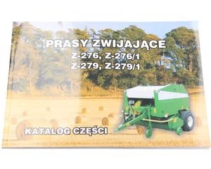 Katalog części prasa Z-276 Z276/1 Z-279 Z-279/1