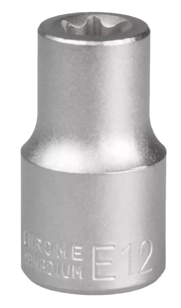 Klucz nasadowy nasadka 1/2 TORX E12 MJW