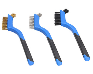 Zestaw 3szt. szczotek drucianych 180mm