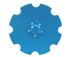 Talerz brony talerzowej uzębiony 620mm 620x6 grubość 6 Bellota do Lemken