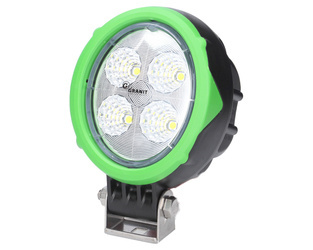 reflektor roboczy LED stojący światło rozproszone 1200lm MOCNY! jasnozielona ramka