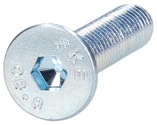 śruba z łbem stożkowym na imbus M6x30 8.8 ocynk DIN7991