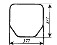 szyba do ciągnika Pronar 320A - tylna dolna (719)