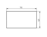 szyba ładowarka teleskopowa Manitou - dachowa 526676