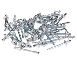 Zestaw nitów zrywalnych. aluminiowych 4,8x6mm 50 szt. TEGER