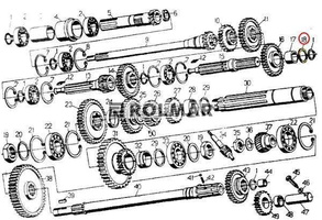 Pierścień oporowy 50011470 C-330