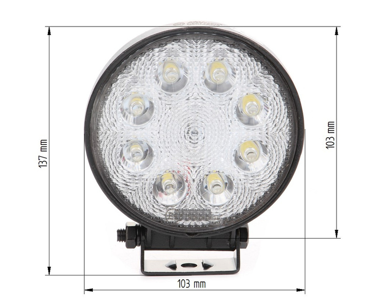 Lampa robocza LED 12/24V 24W 1800Lm 990310012 TVH