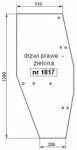 szyba STEYR 8060 8070 8080 8090 8100 8110 8120 8130 - drzwi prawe (1817)
