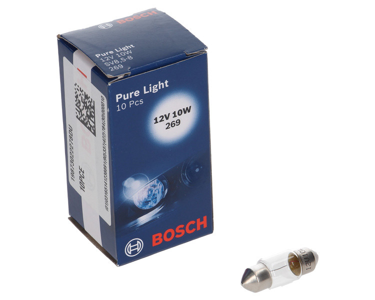 żarówka BOSCH 12V 10W SV8,5-8 269 Pure Light