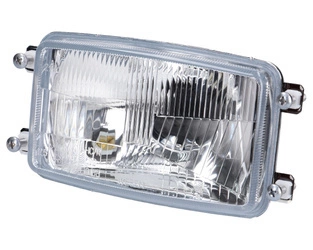 element optyczny reflektora, lampy przedniej H4 WESEM RE.17079 156x93mm Zetor