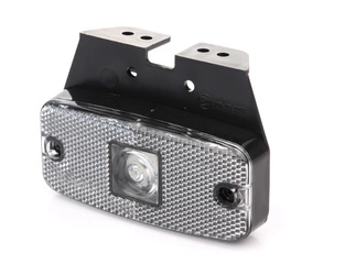 Lampa obrysowa LED 12/24V przezroczysta W46 Waś