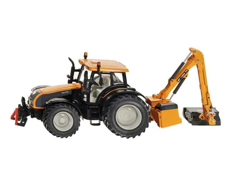 SIKU 3659 Valtra Traktor z kosiarką bijakową Kuhn 1:32