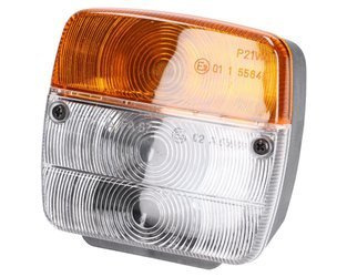 lampa przednia 100x110mm Massey Ferguson, Renault 7711102525