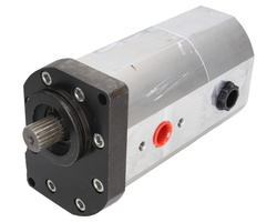 Pompa hydrauliczna dwusekcyjna Zetor Forterra 135 PZS-URD-25-10, URD 25/10.90V Hylmet