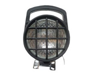 Lampa robocza okrągła, żarówka H3 55W 12V szperacz