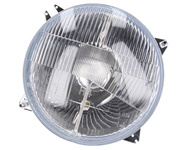 lampa przednia, reflektor główny H4 Żuk WESEM RE.03411 Ø178mm