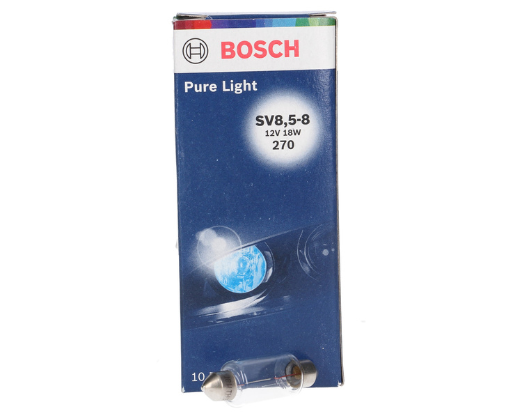 żarówka BOSCH 12V 18W SV8,5-8 270 Pure Light