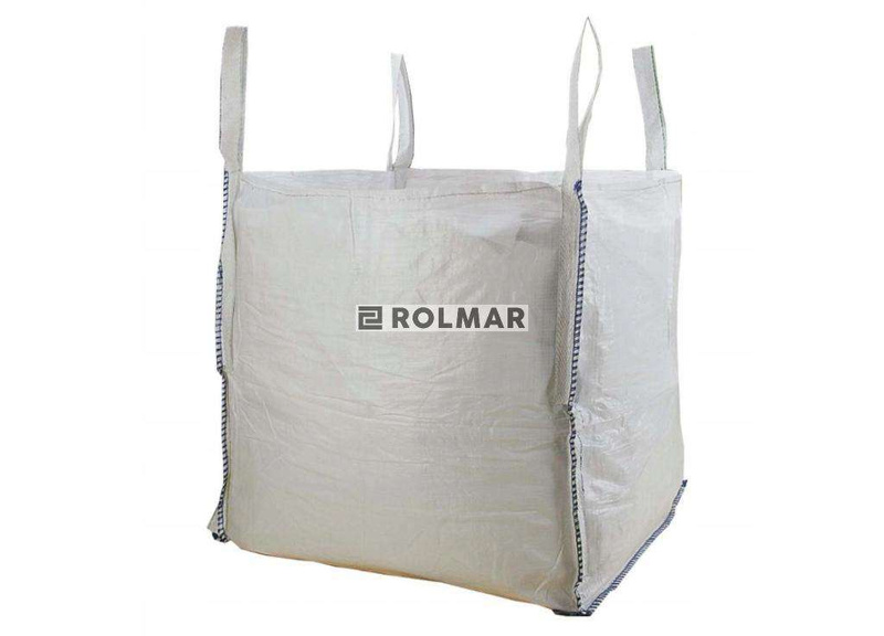 Worek BIG BAG 1000kg. 90x90x120. 4 uchwyty. góra otwarta/ dół zamknięty