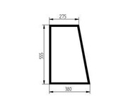 szyba ładowarka teleskopowa Deutz-Fahr, JLG - boczna lewa 7029568