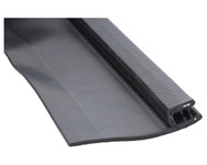 uszczelka gumowa zbrojona na krawędź 3-4mm z płetwą