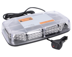 kogut LED lampa ostrzegawcza błyskowa belka 12-24V magnes