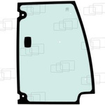 szyba Hidromek - drzwi górna prawa F33/21103 (3741)