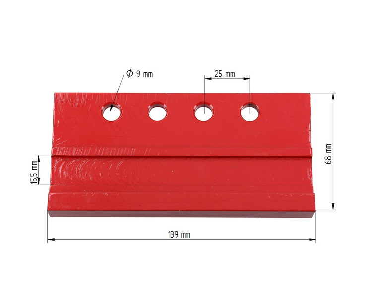 Prowadnica główki kosy Massey Ferguson 404410M1