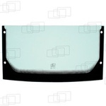 szyba Komatsu - tylna dolna z nadrukiem 312605692 (3601)