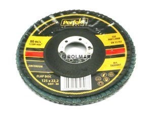 Tarcza do szlifierki 125 mm lamelkowa cyrkonowa GR60