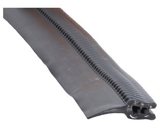 uszczelka gumowa zbrojona na krawędź 3mm z płetwą