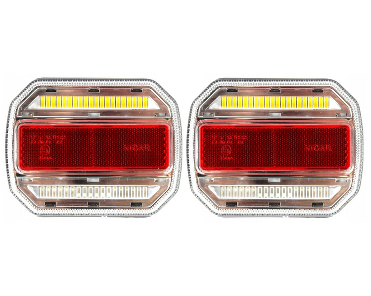 Lampy tylne zespolone 4 funkcje z dynamicznym kierunkiem TT.12018