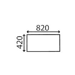 szyba do ciągnika Case - tylna dolna 3112501R1