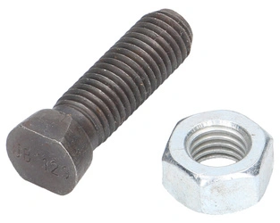 Śruba płużna dwustronnie ścięta z nakrętką M12x45 mm 12.9