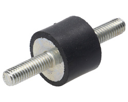 tłumik drgań metalowo-gumowy typ A M6x15mm