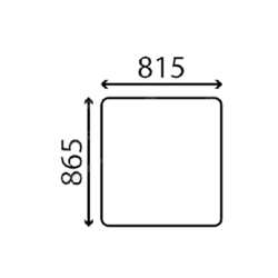 szyba Takeuchi - tylna 3786-01900, 03386-30821 (4041)