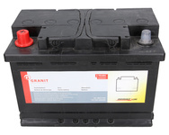 Akumulator 12V 72Ah 580A GRANIT ENDURANCE