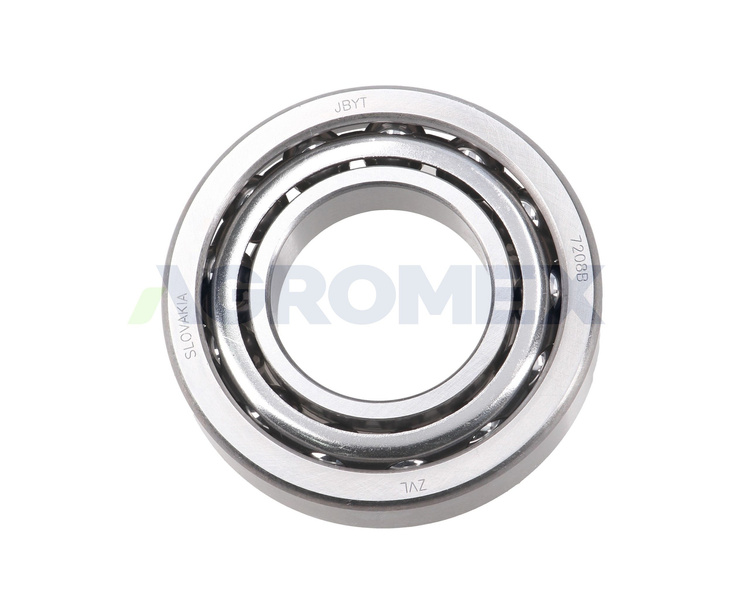 Łożysko kulkowe skośne 7208 B ZVL 40x80x18 SŁOWACJA