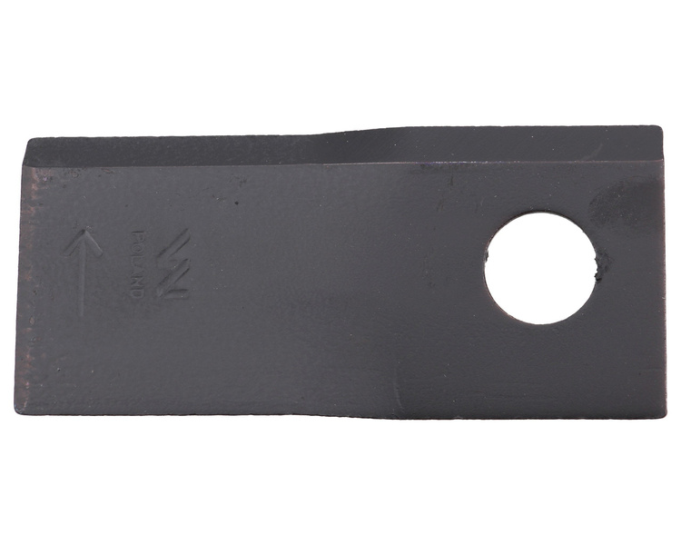 Nóż nożyk kosiarka prawy 107x48x4mm otwór 18.5 Vicon 90261560 WARYŃSKI