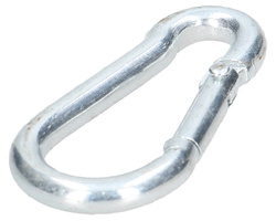 Karabińczyk metalowy klasyczny 4x40mm stalowy