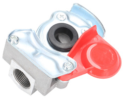 Złącze pneumatyczne powietrza twarde do przyczepy M22x1,5 czerwone