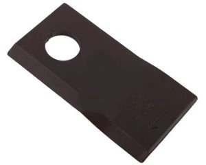 Nóż. nożyk kosiarka prawy 97x48x4mm otwór 19 13800024 JF-Stoll WARYŃSKI