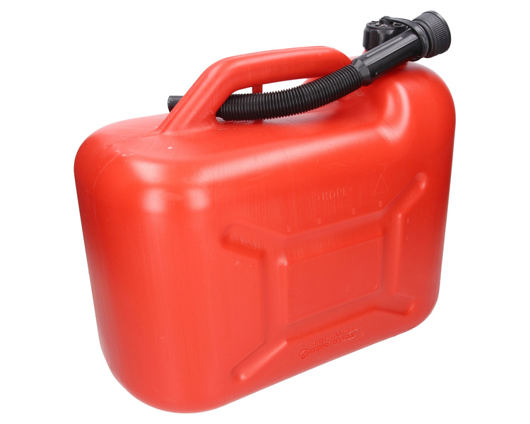Kanister plastikowy czerwony do paliwa 20l