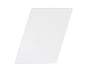 szyba do ciągnika C-360 kabina Lubsko (rok produkcji 1983) - drzwi góra (lewa, prawa) (323)